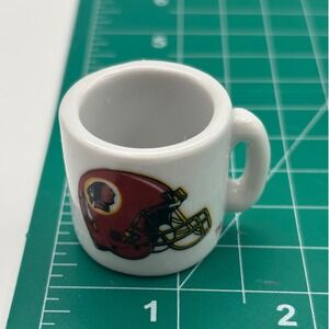 NFL WASHINGTON REDSKINS Miniature Mug Vintage Collectible Ceramic 1.25Inch